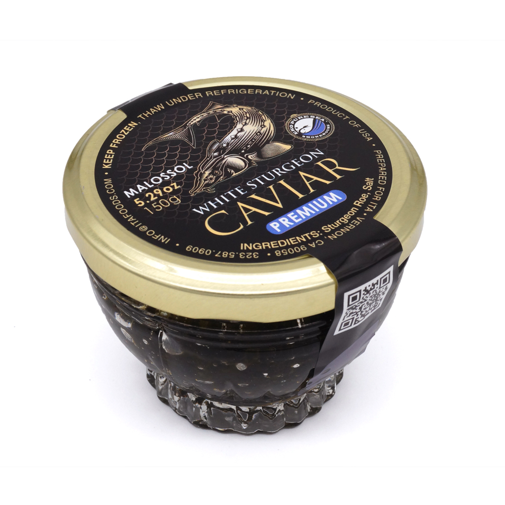 Puresea - WhiteSturgeon Caviar Jar Premium